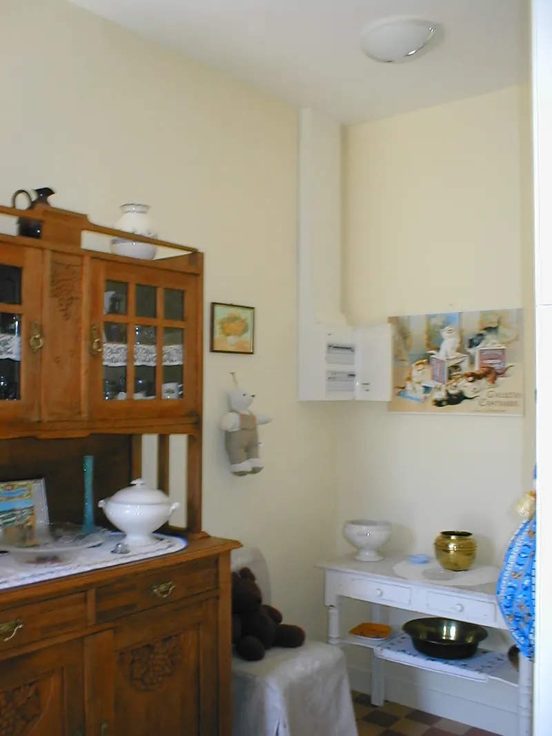 Pièce d'un logement après rénovation électrique